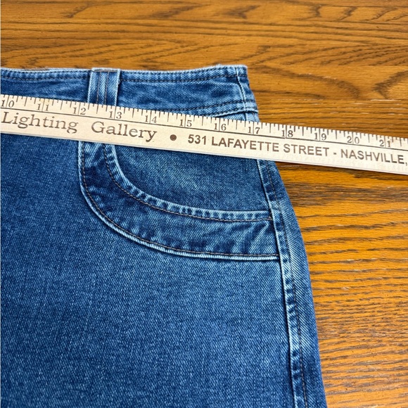 Sonoma Vintage Look Blue Denim Skirt size 10 - Picture 3 of 5